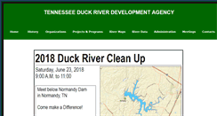 Desktop Screenshot of duckriveragency.org